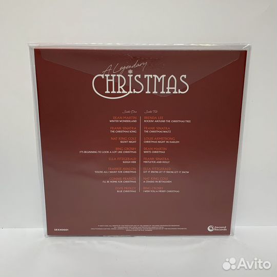 A Legendary Christmas LP винил