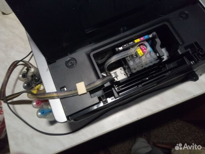 Цветной принтер с снпч