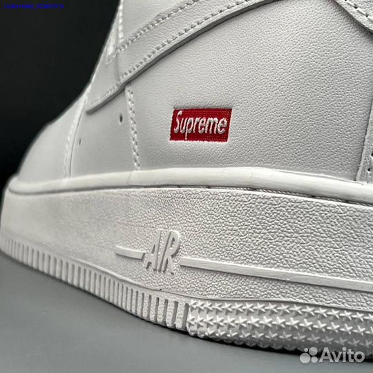 Кроссовки Nike Air Force 1 Low & Supreme (Арт.65417)