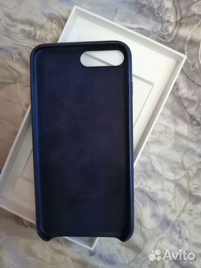 Кожаный чехол для iPhone 8 Plus