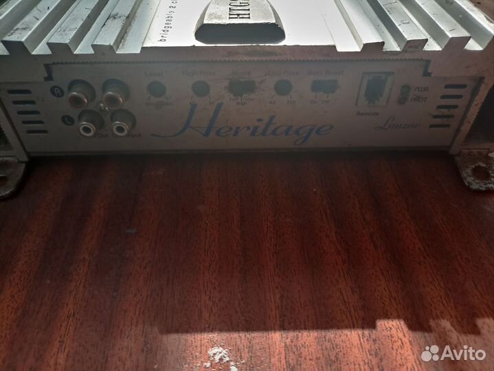 Сабвуфер и усилитель