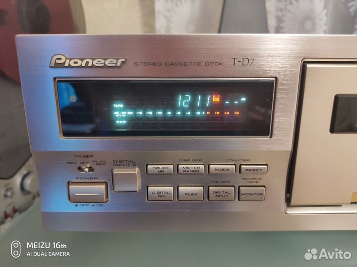 Дека Pioneer T-D7 с цап
