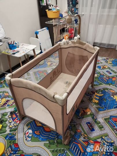 Манеж кровать babyton