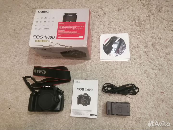 Фотоаппарат Canon EOS 6d mark ii, 550d и 1100d
