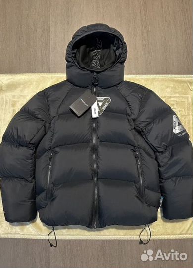 Пуховик palace с балаклавой новый