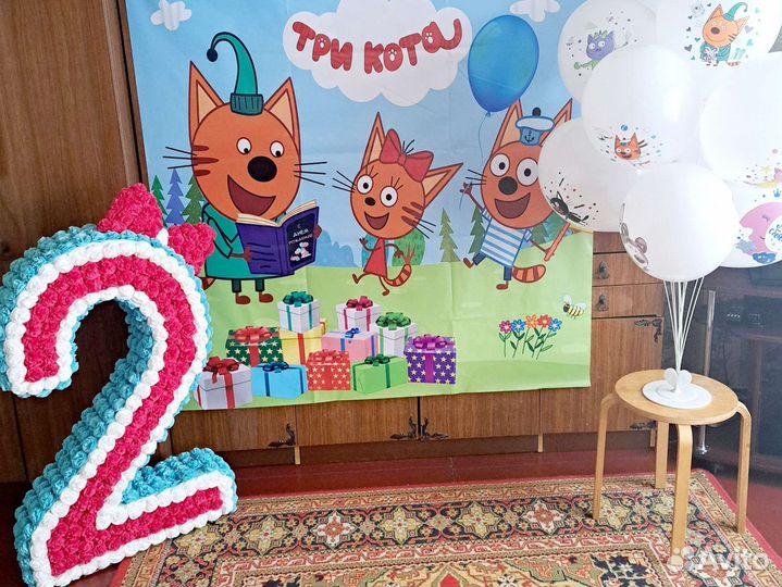 Объемная цифра 2