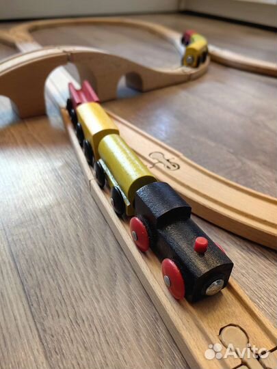 Деревянная железная дорога IKEA