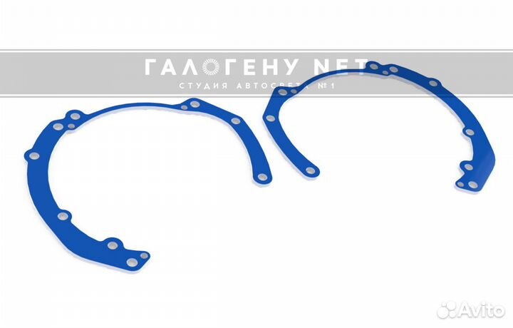 Переходная рамка Kia Sportage 3 2010-2014 для линз