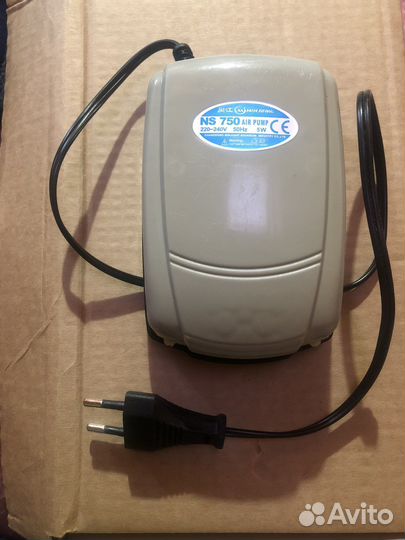 Компрессор воздушный для аквариума