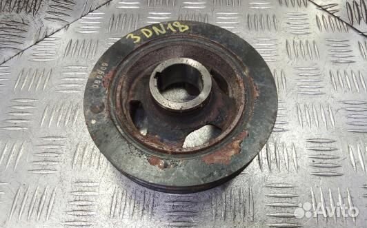 Шкив коленвала демпферный дизельный mitsubishi paj