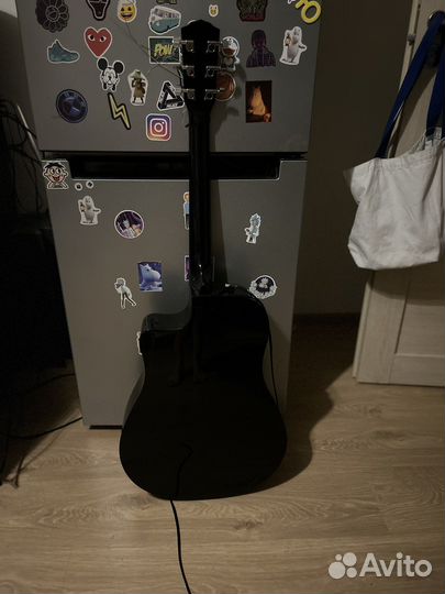 Акустическая гитара fender dg-60ce