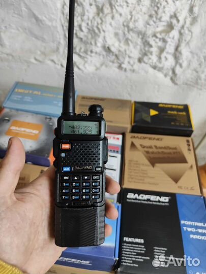 Рация baofeng uv 5r 8w три режима мощности