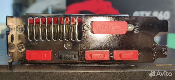Видеокарта MSI GTX 960 4G