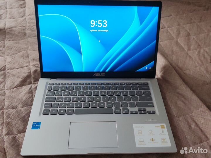 Ноутбук asus X415EA-EB383W Silver 14