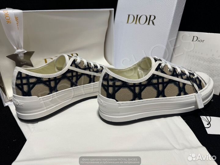 Кеды женские Christian Dior Walk'n' Dior platform