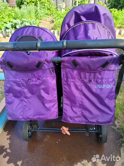 Коляска для близнецов/двойни valko baby snap duo