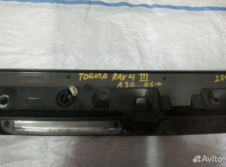 Спойлер крышки багажника Toyota RAV4 A30 2006-2012