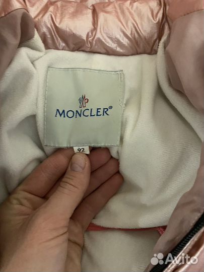 Комбинезон зимний для девочки 92 98 Moncler