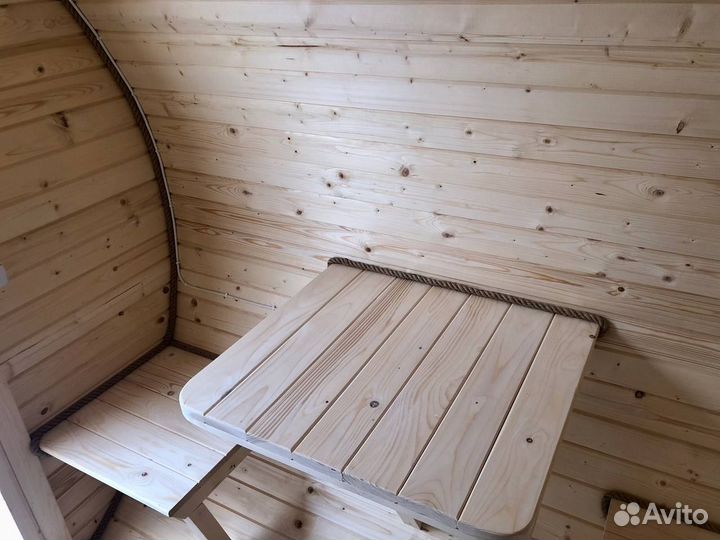 Баня бочка 6 м под ключ