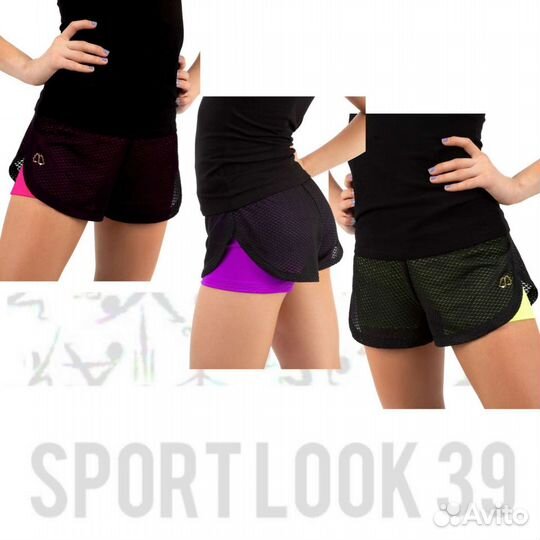 Шорты спортивные для гимнастики, физкультуры и пр