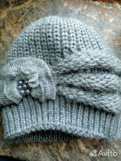 Шапка женская вязаная новая