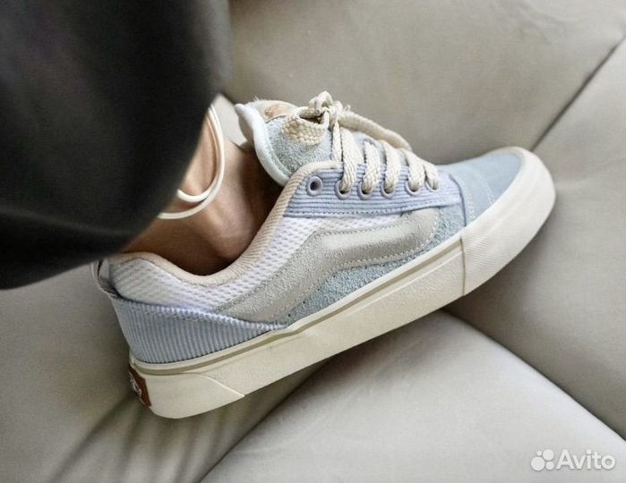 Дутыши Vans Knu Skool Denim Light Blue