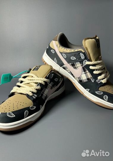 Кроссовки Nike SB dunk low x Cactus Jack Люкс