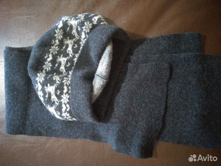 Комплект шапка + шарф
