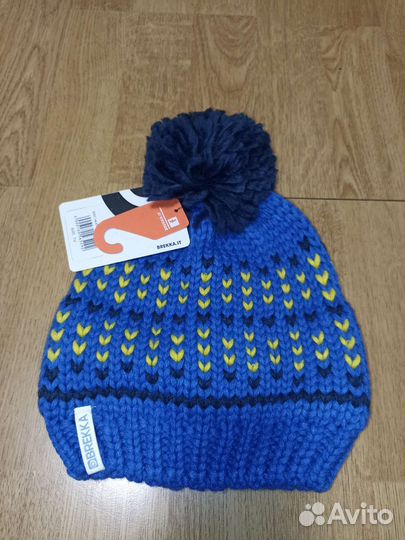 Шапка Brekka для мальчика новая 4-5 лет