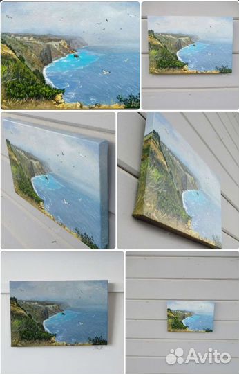 Море картина пейзаж Л.и.Я