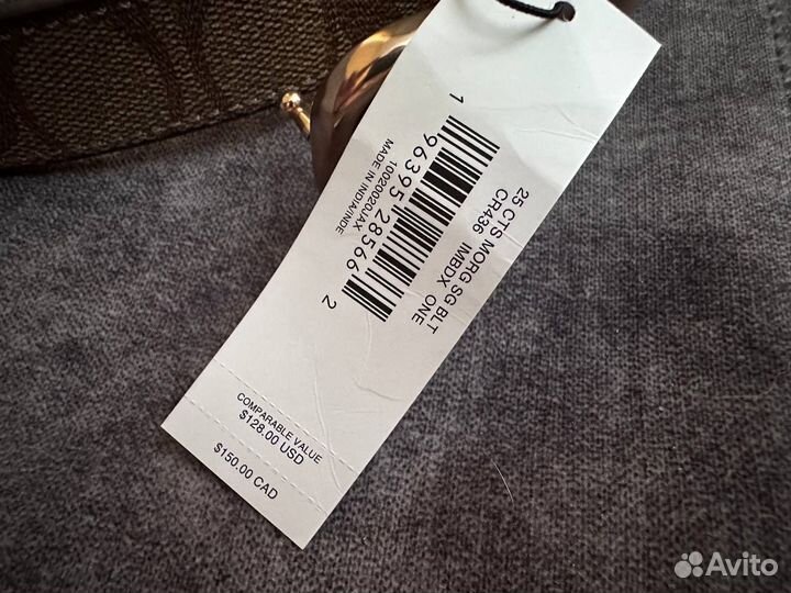 Ремень оригинальный Coach