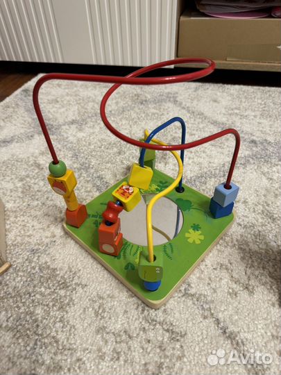 Развивающие деревянные игрушки