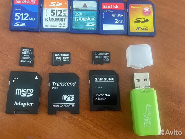 Карта памяти SD Card / MicroSD