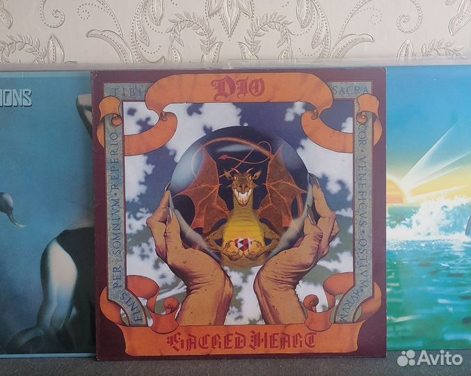 Lp Dio Sacred Heart 1985 Vertigo England Mint 1st