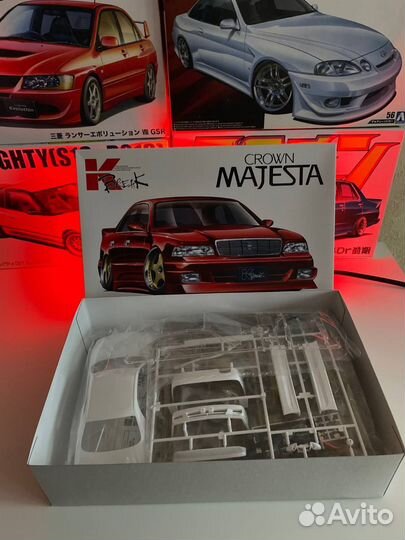 Сборная модель Toyota Majesta Aoshima 1/24