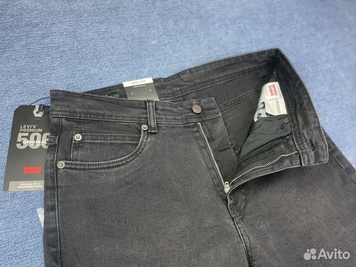 Джинсы levis 506 черные