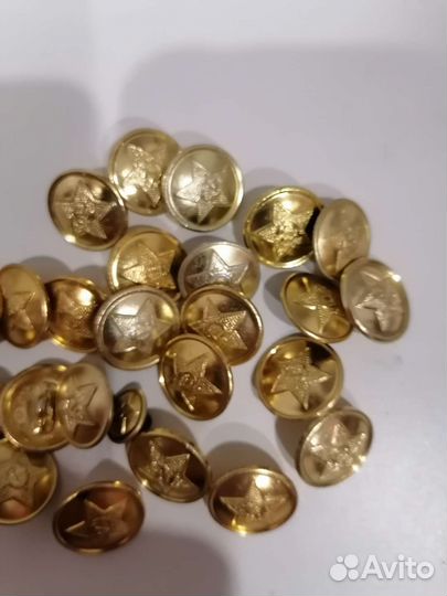 Военные пуговицы СССР