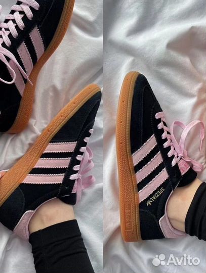 Кроссовки Adidas Spezial Black Clear Pink Gum