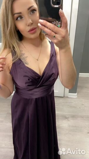 Вечернее платье длинное