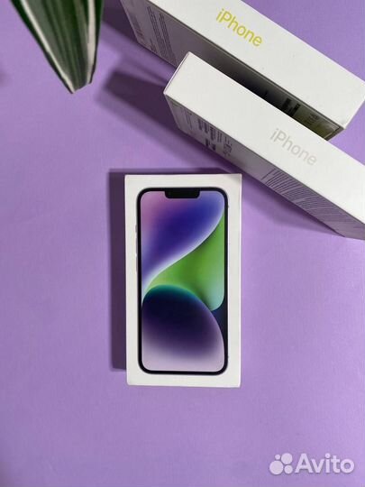 Смартфон Apple iPhone 14 128GB Dual sim (Фиолетов