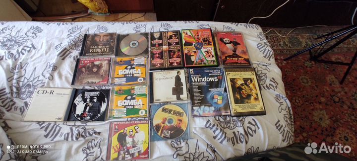 Cd диски музыка фильмы DVD диски