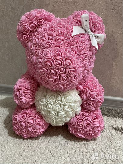 Мишка из роз