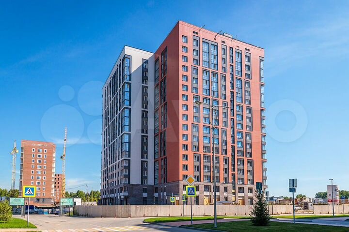 2-к. квартира, 55,6 м², 11/17 эт.
