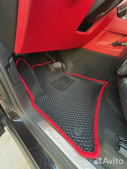 Ковер в салон с бортами ева EVA заказ