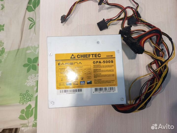 Блок питания chieftec 500w