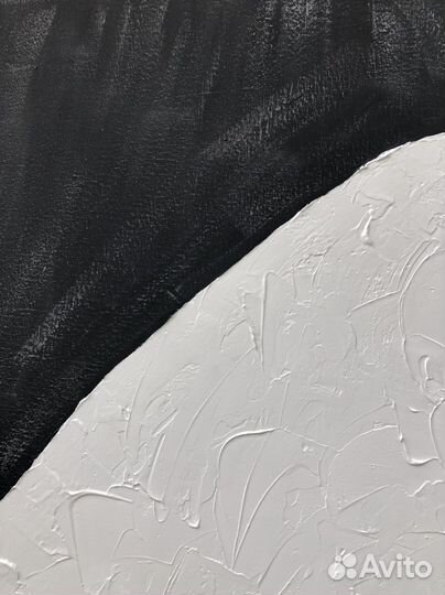 Картина абстрактная «Берега»