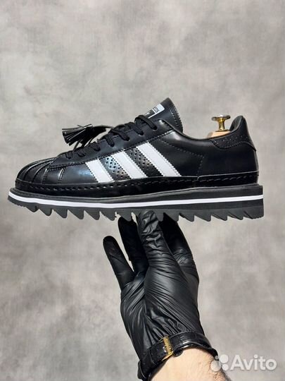 Кроссовки Adidas Clot x Superstar Black/White