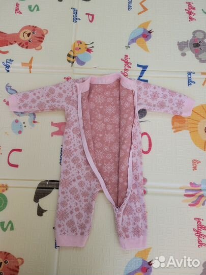 Вязаный комбинезон Уси-Пуси