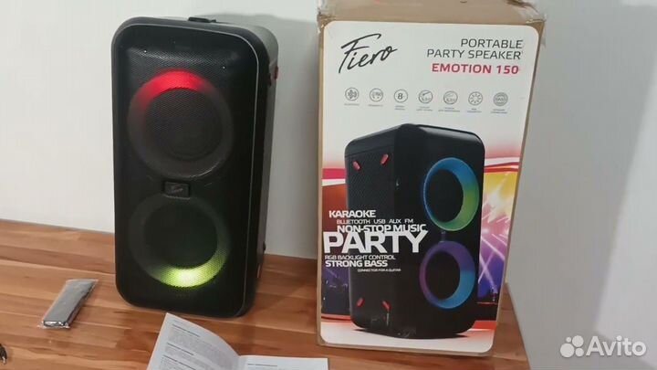 Активные колонки домашняя аудиосистема Fiero