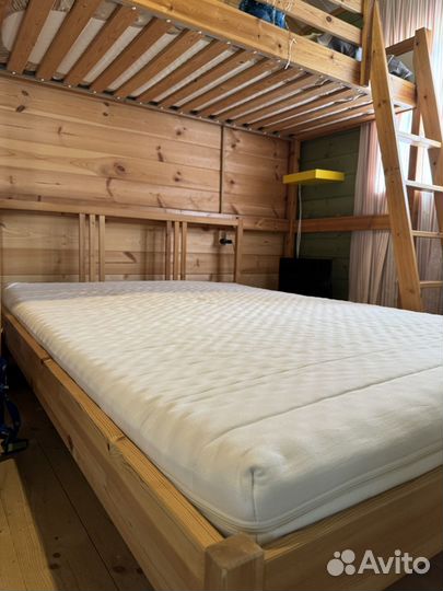 Кровать икея фьельсе fjellse 140/200